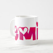 エミリーハート コーヒーマグカップ (正面左)