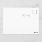 エミリーブロンテレクウーザリングハイツラブ引用文 ポストカード (裏面)