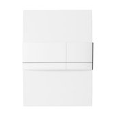 エミリーモダンミニマリスト 招待状ベリーバンド (裏面例)