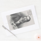 エミリールイースフリデリカマイヤー 長方形シール (封筒)