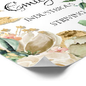 エミリー名意味フローラミントブライダル誕生日Gif ポスター (角)