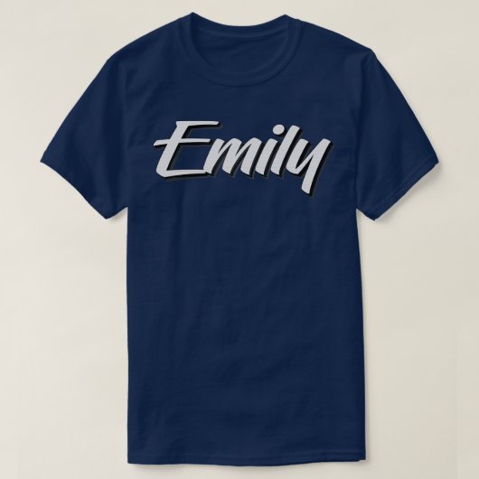 エミリー私の名前はエミリー Tシャツ (デザイン正面)
