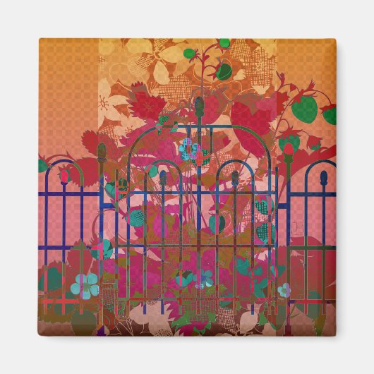 エミリー詩いちごマグネット マグネット (正面)