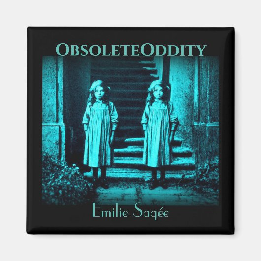 エミリー・サゲと彼女の幽霊の双子 – 磁石 (正面)