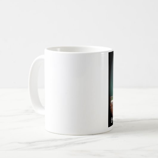 エミリー・ディキンソンのマグ コーヒーマグカップ (正面左)