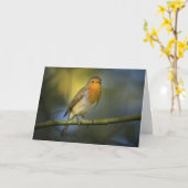 エミリー·ディキンソンの希望の詩 カード (黄色い花)