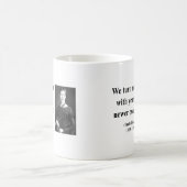 エミリー・ディキンソンの引用文4b コーヒーマグカップ (中央)