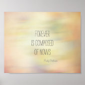 エミリー・ディキンソン感動的引用文ポスター ポスター (正面)