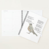 エミリー・ディキンソン・イン・ザ・ガーデン・ポエム プランナー手帳 (ディスプレー)