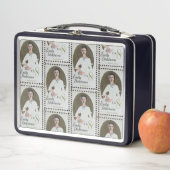 エミリー・ディキンソン・スタンプ メタルランチボックス (インサイチュ)