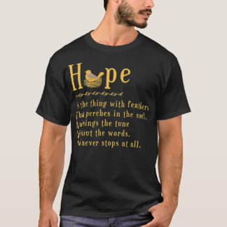 エミリー・ディキンソン・ホープはビの羽を持つ Tシャツ