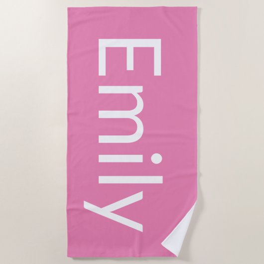 エミリー ビーチタオル (正面)