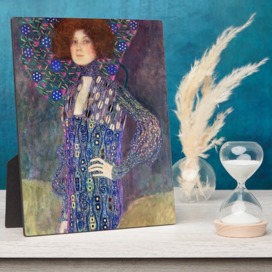 エミリー・フロージュ， 1902 フォトプラーク (側面)