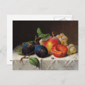 エミリー・プレヤー：フルーツとフライ ポストカード (正面/裏面)