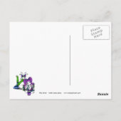 「エミリー」天のレインボークリスタルボールフェイリー ポストカード (裏面)