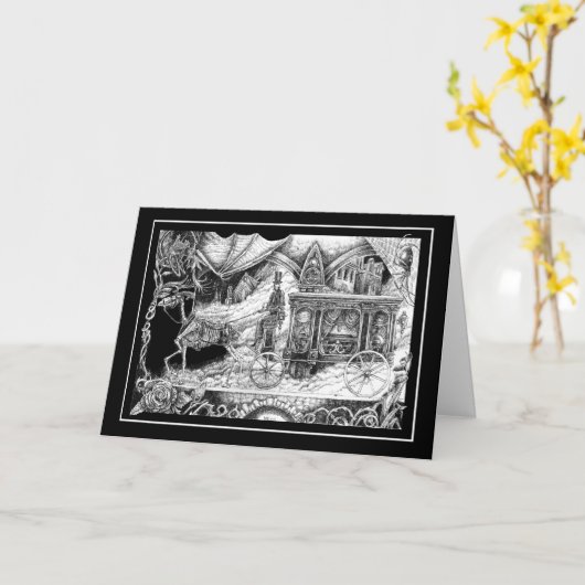 エミリーDickenson カード (黄色い花)