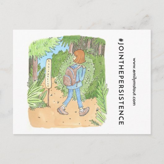 エミリーM.スタウト葉書 ポストカード (正面)