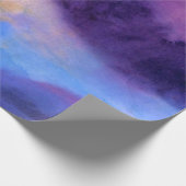 エミルノルデ – 海と紫の雲と帆船 ラッピングペーパー (角)