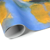 エミルノルデ – 海と紫の雲と帆船 ラッピングペーパー (ロールコーナー)