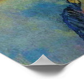 エミルノルドマウンテンランドスケーブレーズウィズサンセット ポスター (角)