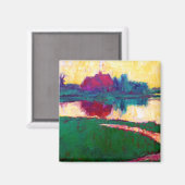 エミルノルドランドスケープウィズファームハウス マグネット (正面/裏面)