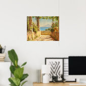 エミル・ウェンネルワルト・カプリのペルゴラ ポスター (ホームオフィス)