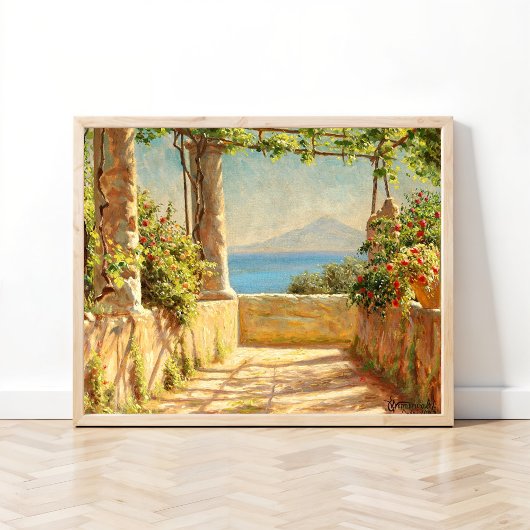 エミル・ウェンネルワルト・カプリのペルゴラ ポスター