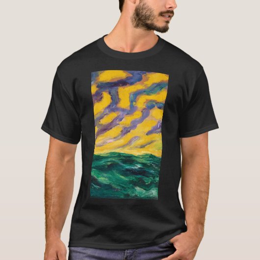 エミル・ノルデ | 秋の海 Tシャツ (正面)