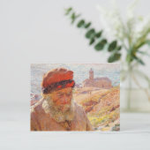 エミールクロース- Amperlio, Old Fisherman of Bordighera ポストカード (スタンド正面)