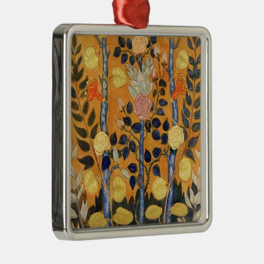 エミール絵画・バーナードのバラ メタルオーナメント (右)