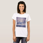 エミール・カールセンによる「空と海」 Tシャツ (正面フル)