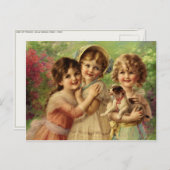 エミール・バーナードの絵画付きポストカード ポストカード (正面/裏面)