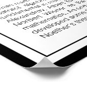 エミー・ノエーテルのポスター ポスター (角)