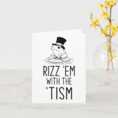 エムをリズムに乗せろ！自閉症はカエルおもしろいだ カード (黄色い花)