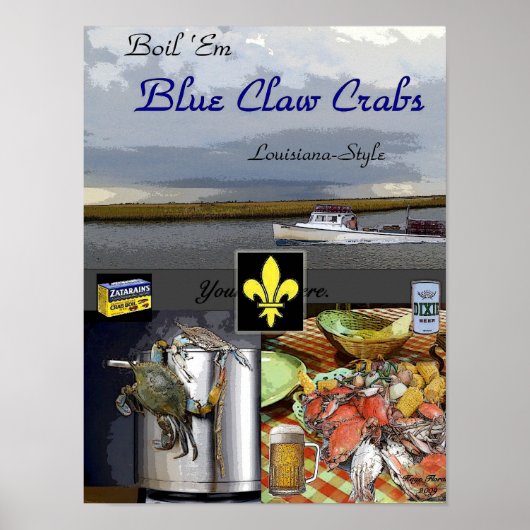 エムカニを煮沸する ポスター (正面)