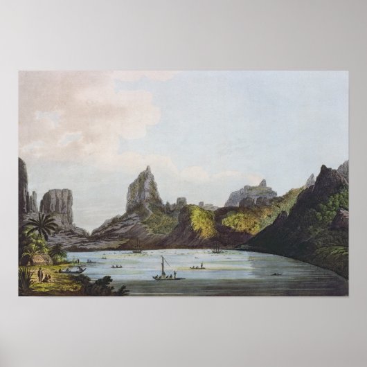 エメイオ島のタロ港 ポスター (正面)