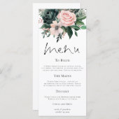 エメエレガントラルドと赤面花模様結婚ズ メニュー (正面/裏面)