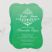 エメエレガントラルドグラデーションウブライダルシャワー招待状 招待状 (正面/裏面)