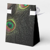 エメエレガントラルドグリーンと金ゴールド孔雀結婚の フェイバーボックス (裏面サイド)