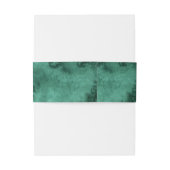 エメエレガントラルドグリーンカラー&金ゴールドズ結婚 招待状ベリーバンド (裏面例)