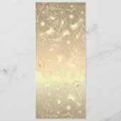 エメエレガントラルド結婚グリーンのメニュー メニュー (裏面)