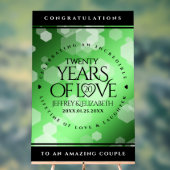 エメエレガントラルド結婚20周年記念 アクリルサイン (ニュートラル)