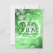 エメエレガントラルド結婚20周年記念 サンキューカード (裏面)