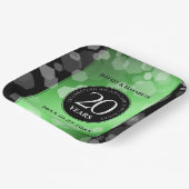 エメエレガントラルド結婚20周年記念 ペーパープレート (傾斜あり)