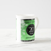 エメエレガントラルド結婚20周年記念 ボーンチャイナマグカップ (正面右)