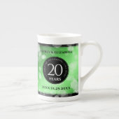 エメエレガントラルド結婚20周年記念 ボーンチャイナマグカップ (右)