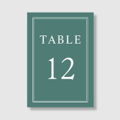 エメエレガントロフォーマルルドグリーン結婚ズ テーブルナンバー