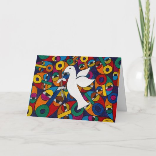 エメカの芸術！グリーティングカード カード (正面)