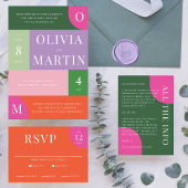 エメカラフルラルドグリーンとピ結婚ンクの詳細 エンクロージャーカード