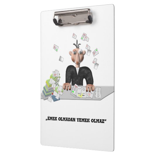 エメクオルマダンエメクオルマズパーソナライズされたクリボア クリップボード (左)